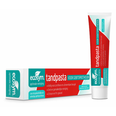 Ecosym tandpasta voor gebitsprothesen 75ml