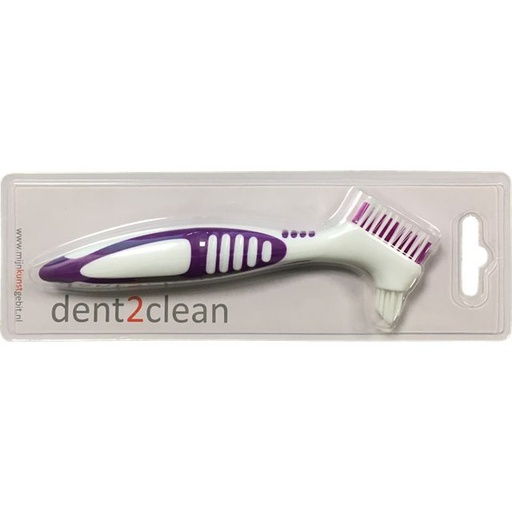 [MKG004] Protheseborstel dent2clean paars