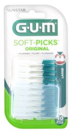 [GUM-L40] GUM® SOFT-PICKS™ Large met reisdoosje 40st
